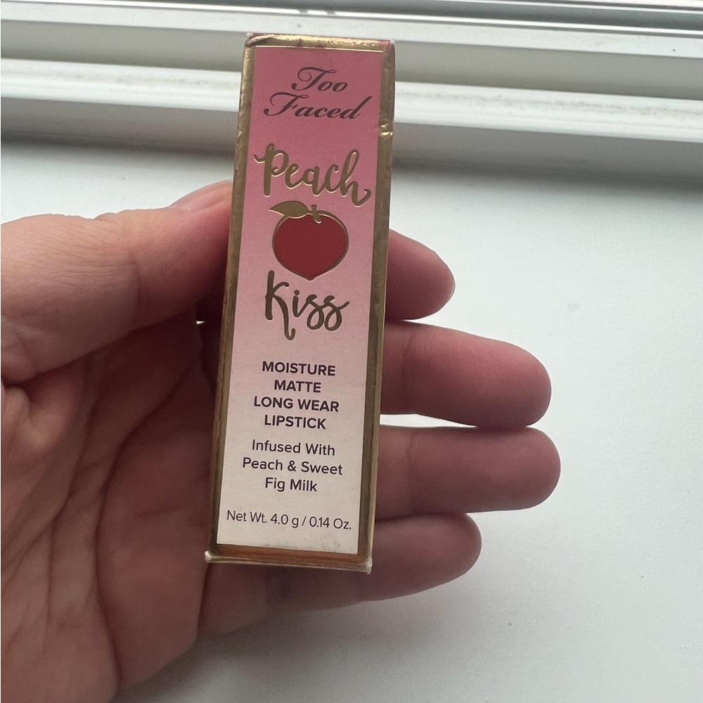 Too faced moisture matte long wear lipstick chill pill